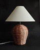 lampy stołowe Wiklinowa lampa stołowa