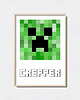 obrazy i plakaty do pokoju dziecięcego Minecraft plakat "Creeper"