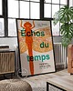 plakaty Plakat Entomologiczny Vintage z Ważką - Druk Pigmentowy