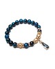 bransoletki z kamieni naturalnych Kolekcja Rich - Ocean blue /glamour/  bransoletka
