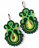 kolczyki soutache Kolczyki sutasz CELTIC