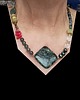 korale Naszyjnik ze specjalnie dobranych minerałów w niewykłej kolorystyce handmade