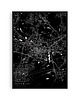 plakaty Mapa Katowic,  Plakat Katowice,  Mapy miast