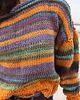 swetry damskie  Sweter handmade   z wełną moher