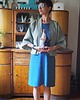 bluzki kimonowe damskie KIMO MIA short / mint linen