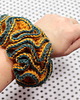 gumki do włosów Frotka do włosów scrunchie gumka szydełkowa dwukolorowa Betty