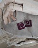 kolczyki - inne Geometryczne kolczyki ze skóry, romby burgund