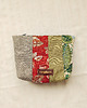 kosmetyczki Duża kosmetyczka damska patchwork MAXI