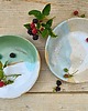 patery i talerze Ręcznie wykonany zestaw półgłębokich talerzyków 22cm