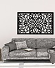 inne DEKORACYJNY PANEL AŻUROWY, ORNAMENT KWIATOWY, DEKORACJA ŚCIENNA 3D, 73 x 120 