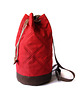 torebki różne  worek plecak - red&chocolate&stripes -