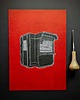 grafiki i ilustracje Ręcznie drukowany linoryt "Nieczynne do odwołania" 21x30cm