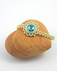 bransoletki - inne Crystal molecule turquoise