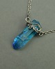 naszyjniki - inne Naszyjnik Talizman kryształ górski wire wrapping