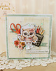 kartki scrapbooking Kartka Zakończenie Roku Szkolnego, dla nauczyciela wychowawcy "Sowa 3"