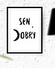 obrazy i plakaty do pokoju dziecięcego Sen Dobry - plakat 30X40 