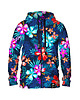 bluza z kapturem damska Damska Bluza Expres Zamek DR.CROW Colorful Flowers