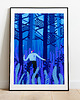 grafiki i ilustracje Blue Jungle