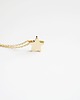 złote naszyjniki 16k Gold Plated Star Necklace