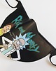 maseczki ochronne Maska ochronna półprzyłbica wzór Rick Morty M