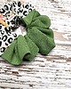 gumki do włosów Pela' SCRUNCHIE "Pretty" zielona
