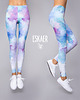 legginsy Legginsy damskie ESKAER wysoki stan