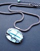 srebrne naszyjniki Naszyjnik Turkus 002