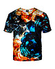 t-shirt damskie Damski T-shirt Akwarel Flowers