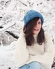 czapki damskie Czapka  beanie wełna peruwiańska alpaka