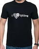 t-shirty męskie Koszulka T-SHIRT.  I love cycling