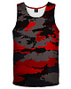 t-shirty męskie DR.CROW Bokserka Męska Moro Black Red