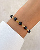 bransoletki z kamieni naturalnych Talizman - czarny turmalin, cytryn, hematyt - ochrona i dobrobyt