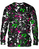 bluza bez kaptura damska Bluza Bez Kaptura Damska DR.CROW Paint Drop