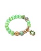 bransoletki z kamieni naturalnych Kolekcja Rich -  Pistacje /glamour/ - bransoletka