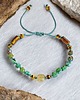 bransoletki z kamieni naturalnych SUKCES - amulet - turkus, cytryn, tygrysie oko, hematyt