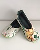 kapcie damskie Kapcie kwiaty i królik