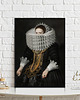 plakaty Plakat Dama w koronkach