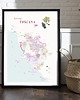 plakaty Plakat WINO Toskania Włochy
