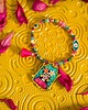 bransoletki - inne Bransoletka handmade z Fridą Kahlo i kamieniami naturalnymi
