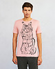 t-shirty męskie Maine Coon Cat Men's T-shirt light pink