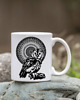 kubki Kubek z mandalą "Mandala nr 29, Puszczyk/Sowa"