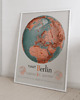 plakaty Plakat Vintage Retro Earth