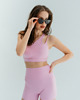 biustonosze damskie Stanik do jogi GLAM - pinky sorbet