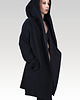 płaszcze damskie MILITARY QUEENS / Ewe Coat / Black Kashmere