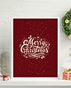 grafiki i ilustracje PLAKAT zimowy Plakat świąteczny Merry Christmas
