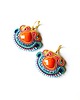 kolczyki soutache Sutaszowe kolczyki TOLUCA