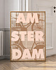 plakaty Plakat  Amsterdam rowery