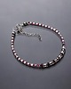 bransoletki wire wrapping Żmijka vol. 4 /garnet/ - bransoletka