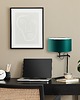 lampy stołowe Czarna lampa biurkowa do pracy i nauki ALASKA w stylu urban junge