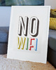 kuchnia - różne Plakat  no wifi